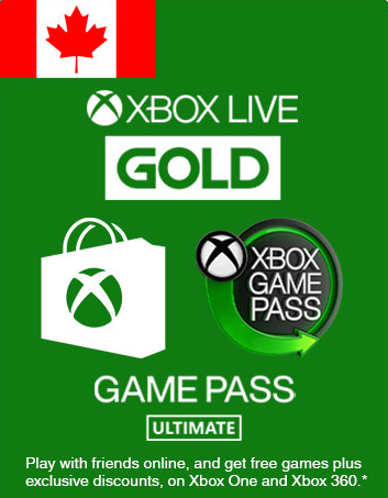 Xbox Live Gift Card (CA)